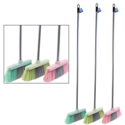 BROOM 47IN 3AST COLORS CLEANING HT