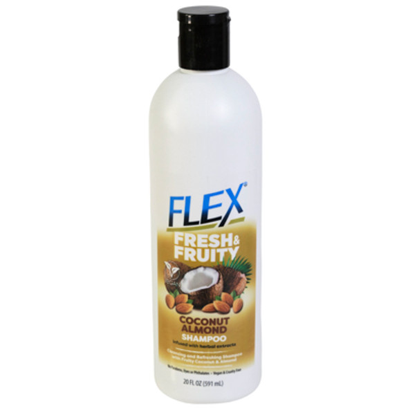 SHAMPOO 20OZ COCONUT ALMOND FLEX SHAMPOO 20OZ COCONUT ALMOND FLEX