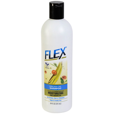FLEX SHAMPOO 20OZ ARGAN OIL MOISTURIZING