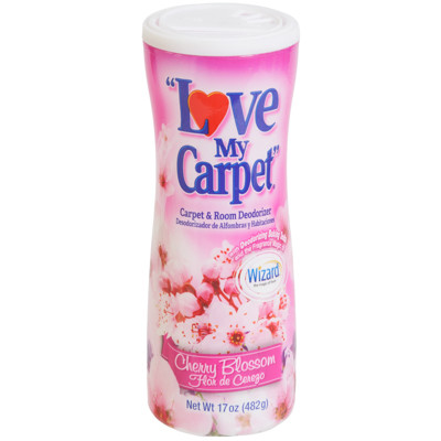 CARPET DEODORIZER 17OZ CHERRY BLOSSOM LOVE MY CARPET