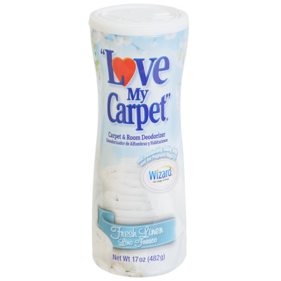 CARPET DEODORIZER 17OZ FRESH LINEN LOVE MY CARPET