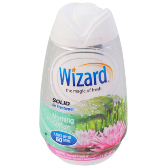 AIR FRESHENER 7.8OZ SOLID ADJUSTABLE WIZARD MORNING MIST