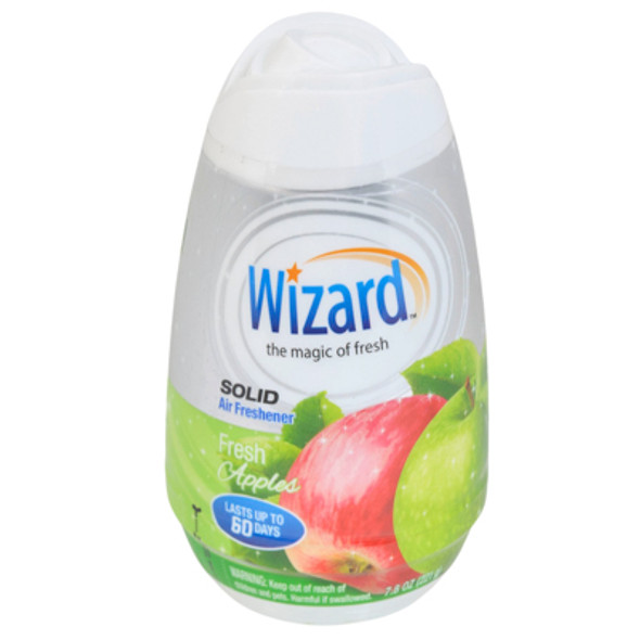 AIR FRESHENER 7.8OZ SOLID ADJUSTABLE WIZARD FRESH APPLE