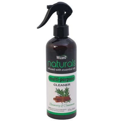 WIZARD NATURALS 13OZ MULTI PURPOSE CLEANER ROSEMARY & CINNAMON INFUSED W/ESSENTIAL OILS TRIGGER
