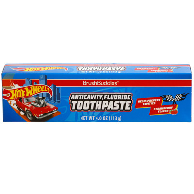 TOOTHPASTE HOT WHEELS 4OZ STRAWBERRY BOXED