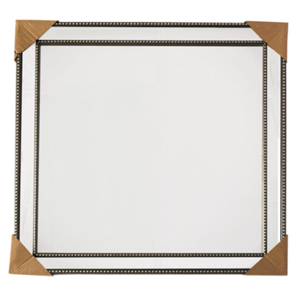 WALL MIRROR 18.39IN SQUARE CORNER PROTECTORS WALL MIRROR 18.39IN SQUARE CORNER PROTECTORS
