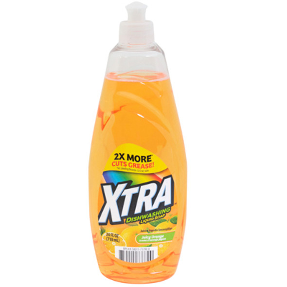 DISH DETERGENT LIQUID 24OZ JUICY ORANGE XTRA