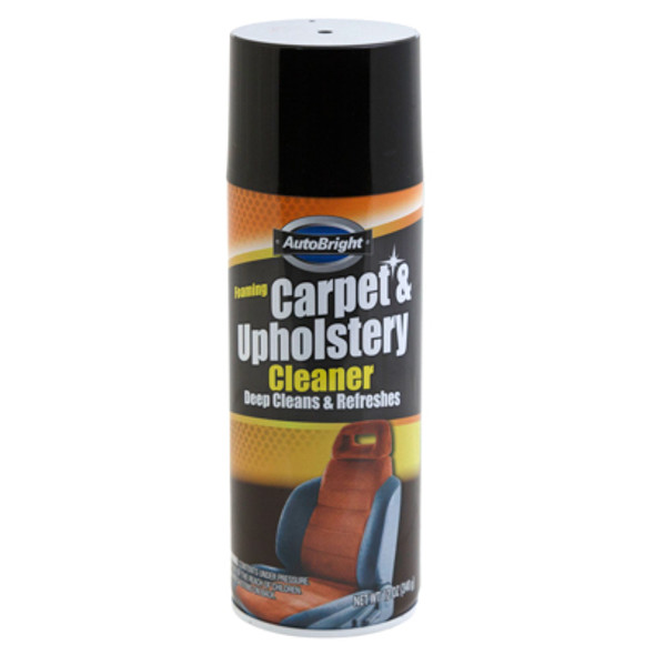 CARPET & UPHOLSTERY CLEANER 12OZ AEROSOL AUTO BRIGHT