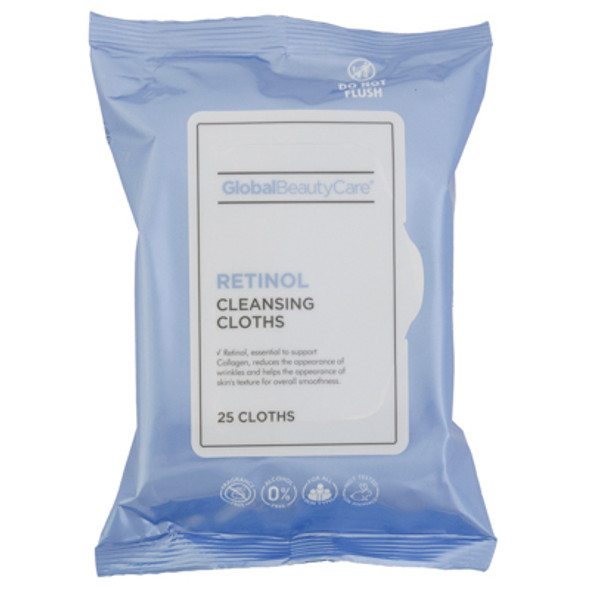 FACIAL WIPES 25CT RETINOL MAKEUP CLEANSING IN 12PC PDQ MAP PRICING NO ONLINE SALES FACIAL WIPES 25CT RETINOL MAKEUP CLEANSING IN 12PC PDQ MAP PRICING NO ONLINE SALES