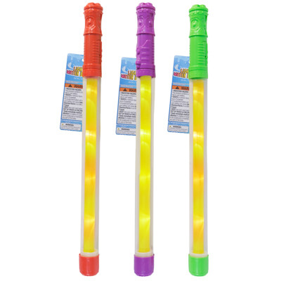 WATER BLASTER 24IN LIGHT - UP 3 ASST COLORS / HT