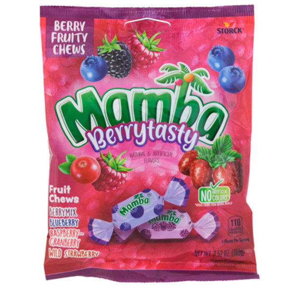 MAMBA BERRY TASTY 3.52 OZ PEG BAG MAMBA BERRY TASTY 3.52 OZ PEG BAG