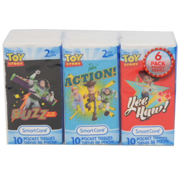 POCKET TISSUE 6PK TOY STORY DISNEY 2PLY - 10CT WHITE POCKET TISSUE 6PK TOY STORY DISNEY 2PLY - 10CT WHITE