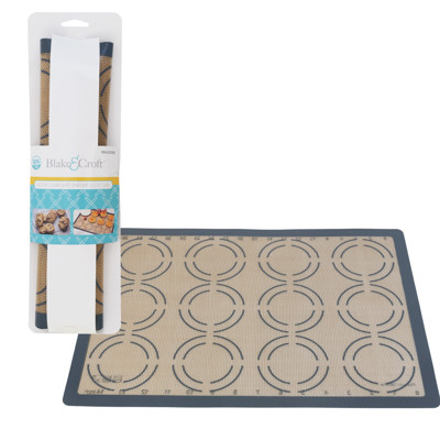 SILICONE COOKIE SHEET LINER MAT 16.5 X 11.6 SLEEVE CARD