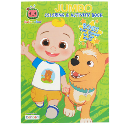 COLORING BOOK COCOMELON IN 24PC DISPLAY BOX SELL IN USA ONLY