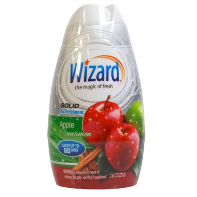 AIR FRESHENER 7.8OZ SOLID ADJUSTABLE WIZARD APPLE CINNAMON