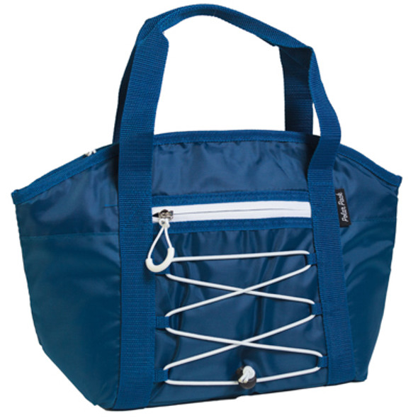 COOLER 12CAN INSULATED BUNGEE NAVY