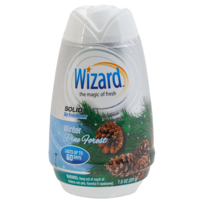 AIR FRESHENER 7.8OZ WINTER PINE FOREST WIZARD SOLID ADJUSTABLE