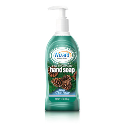 HAND SOAP LIQUID 14OZ WINTER PINE FOREST WIZARD