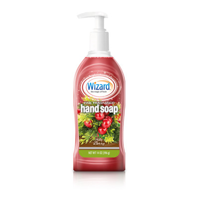 HAND SOAP LIQUID 14OZ HOLLY BERRY WIZARD