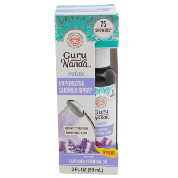 SHOWER SPRAY 2OZ RELAX LAVENDER GURUNADA