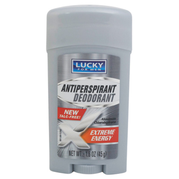 ANTIPERSPIRANT/DEODORANT 1.6OZ MENS EXTREME ENERGY LUCKY