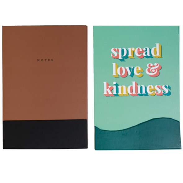 JOURNAL W/CLIP BOARD 2AST SPREAD LOVE/NOTES 8.8X12.5 50SHEET MAGNETIC JOURNAL W/CLIP BOARD 2AST SPREAD LOVE/NOTES 8.8X12.5 50SHEET MAGNETIC