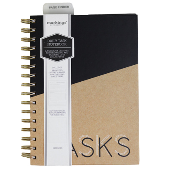 JOURNAL 6X8.25 192PAGES DAILY TASK WIRE BELLY BAND JOURNAL 6X8.25 192PAGES DAILY TASK WIRE BELLY BAND