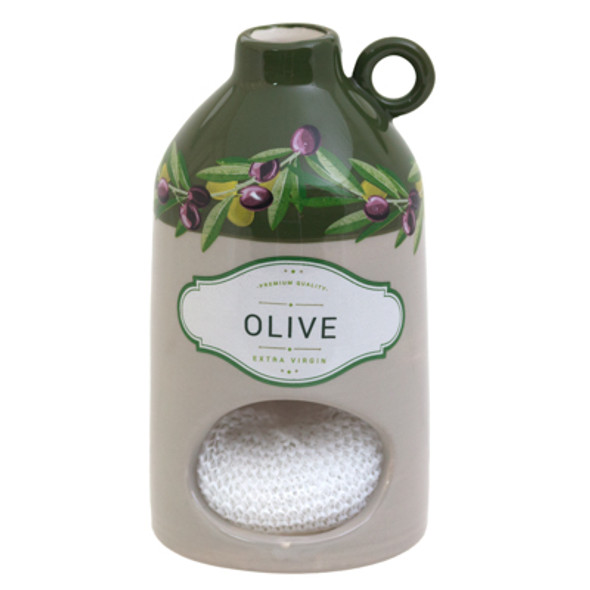 SCRUBBER HOLDER PREMIUM QUALITY OLIVE