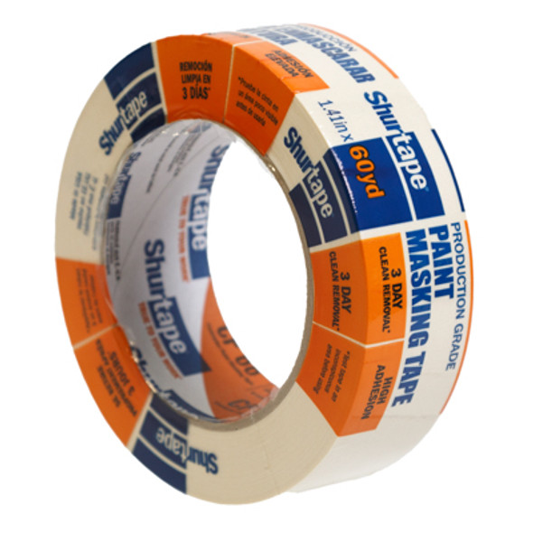 MASKING TAPE 1.41INX60YD SHURTAPE NATURAL 24PC PDQ