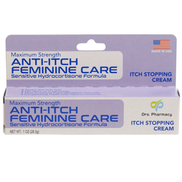 DRS PHARMACY ANTI-ITCH FEMININE CARE CREAM 1OZ DRS PHARMACY ANTI-ITCH FEMININE CARE CREAM 1OZ