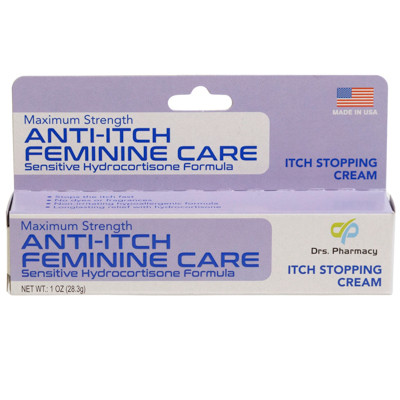 DRS PHARMACY ANTI-ITCH FEMININE CARE CREAM 1OZ