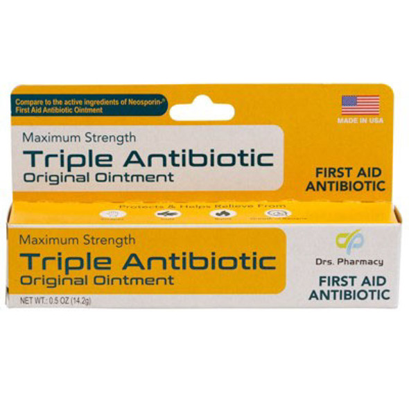 DRS PHARMACY TRIPLE ANTIBIOTIC ORIGINAL OINTMENT 0.5OZ.