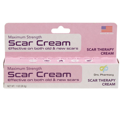 DRS PHARMACY SCAR CREAM EFFECTIVE OLD&NEW 1OZ