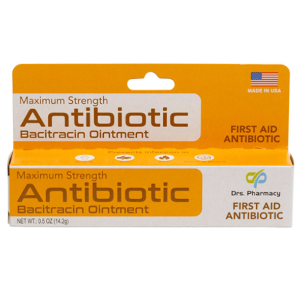 DRS PHARMACY ANTIBIOTIC BACITRACIN OINTMENT 0.5OZ DRS PHARMACY ANTIBIOTIC BACITRACIN OINTMENT 0.5OZ