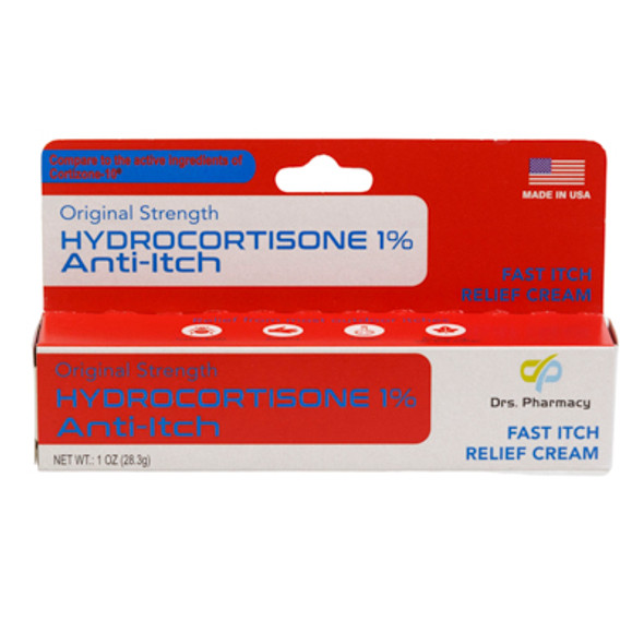 DRS PHARMACY HYDROCORTISONE 1% ANTI ITCH 1OZ
