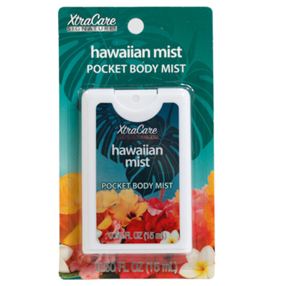 BODY MIST .5OZ POCKET HAWAIIAN MIST 4-6 PC DISPLAY BOX