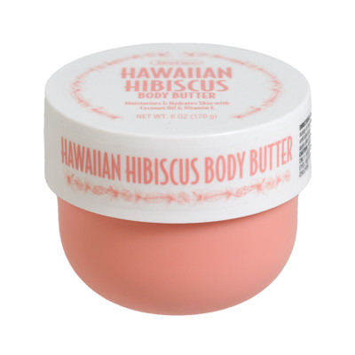 BODY BUTTER 6OZ HAWAIIAN HIBISCUS