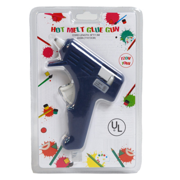 HOT GLUE GUN MINI W/5FT CORD (UL) CLAM PACK