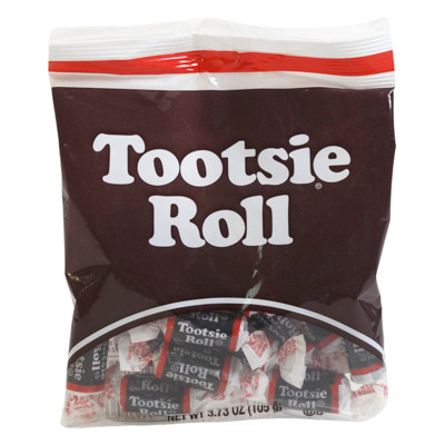 TOOTSIE ROLLS 3.73 OZ PEG BAG