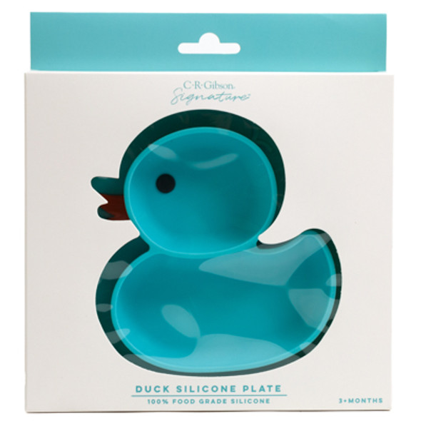 PLATE 8.5X7.8 DUCKY SILICONE GIFT BOXED PLATE 8.5X7.8 DUCKY SILICONE GIFT BOXED