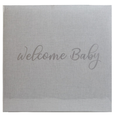 PHOTO ALBUM 16PG WELCOME BABY 11X12.5