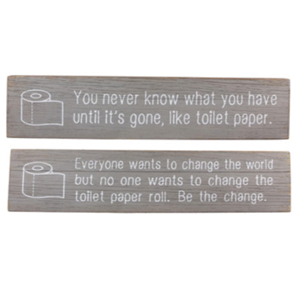 WALL ART 2AST 24.02X1.57X6.02 BATHROOM *13.75* WALL ART 2AST 24.02X1.57X6.02 BATHROOM *13.75*
