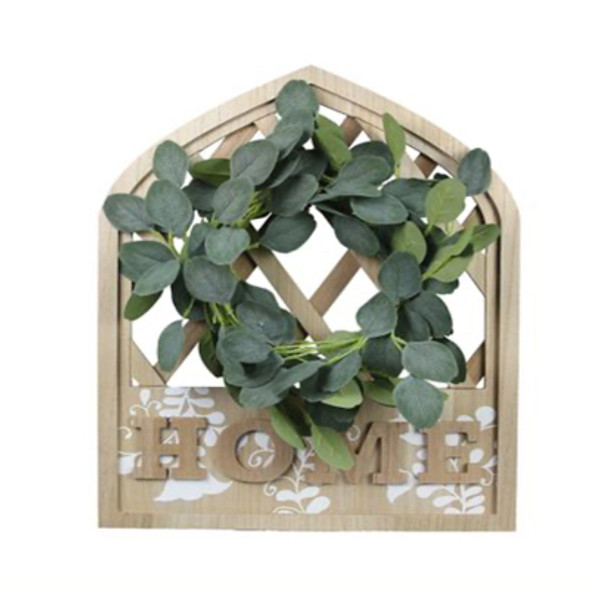 WALL ART 16.5X4.5X21.5 ARTIFICAL WREATH HOME LATTICE WOOD *41.00* WALL ART 16.5X4.5X21.5 ARTIFICAL WREATH HOME LATTICE WOOD *41.00*