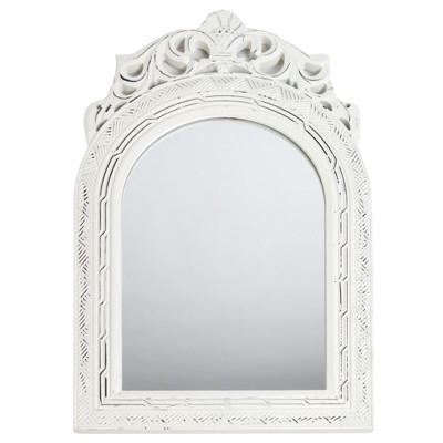 MIRROR 12.5X.5X20 ARCHER TOP WALL MDF/PINE WOOD