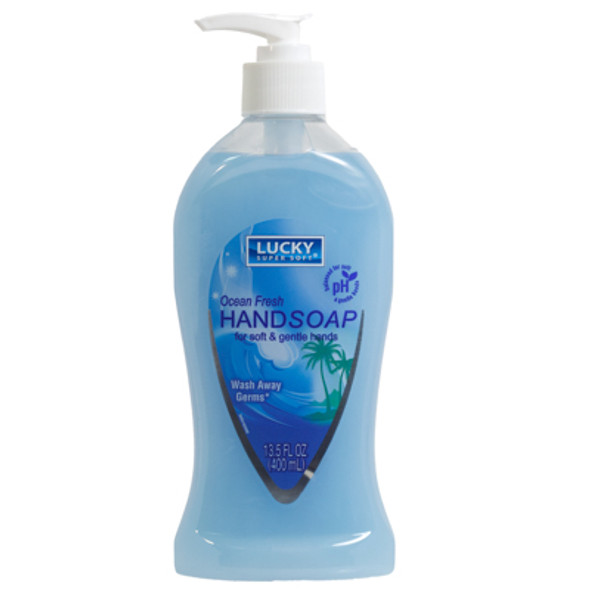 SOAP LIQUID 13.5OZ OCEAN FRESH LUCKY