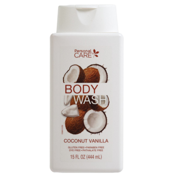 BODY WASH 15OZ COCONUT VANILLA PERSONAL CARE