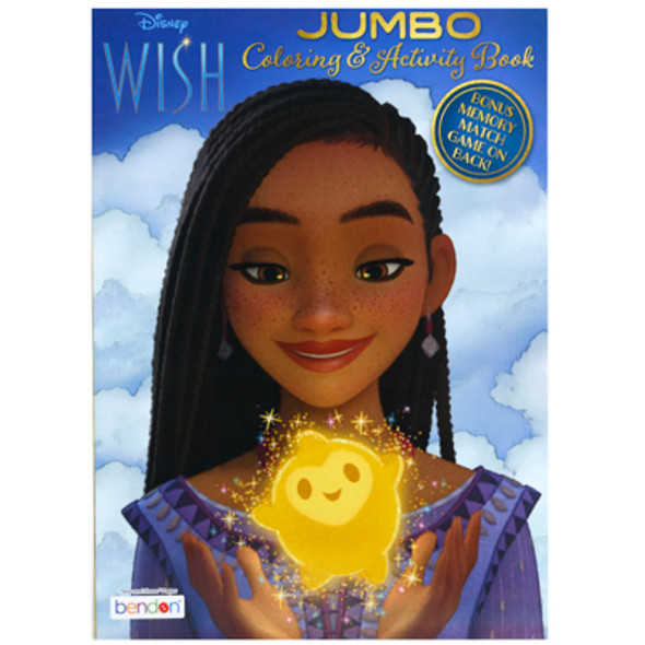 COLORING BOOK DISNEY WISH IN 24PC DISPLAY BOX