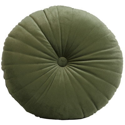 PINWHEEL QUILTED CUSHION 17 INCH SAGE
