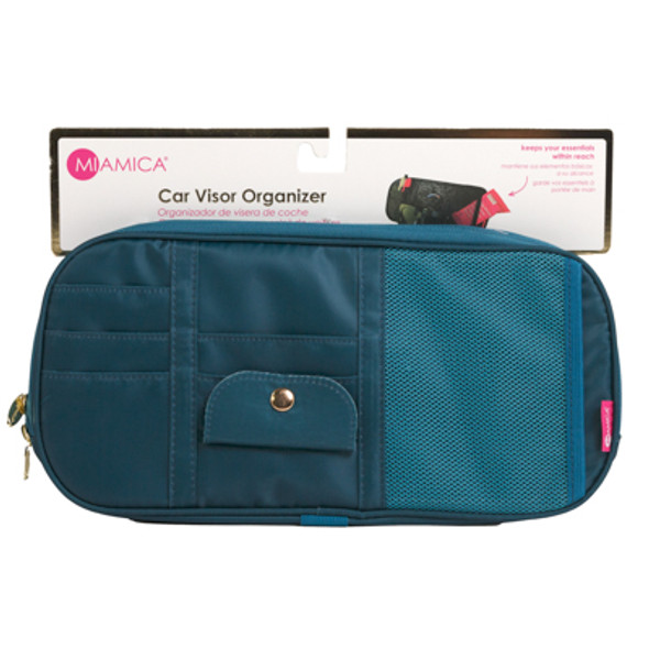 CAR VISOR ORGANIZER TEAL TERRAZZO MIAMICA CAR VISOR ORGANIZER TEAL TERRAZZO MIAMICA