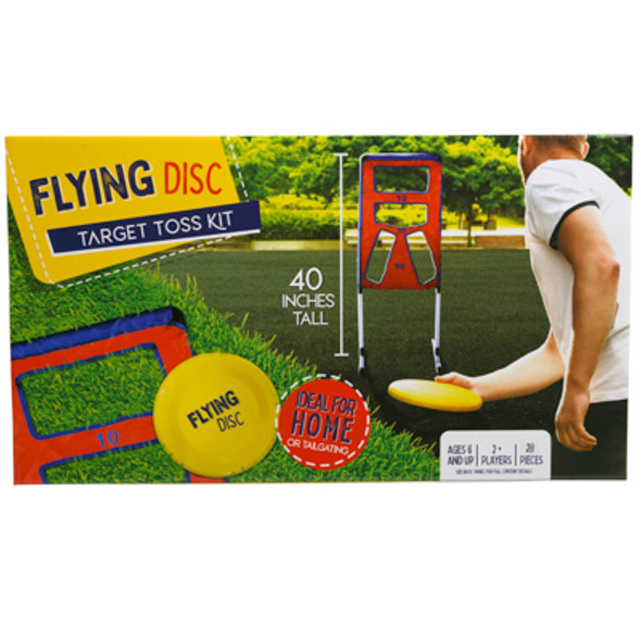 TOY FLYING DISC TARGET TOSS KIT 8IN FRISBEE/40IN TARGET FRAME ANKER PLAY BOXED *68.00* TOY FLYING DISC TARGET TOSS KIT 8IN FRISBEE/40IN TARGET FRAME ANKER PLAY BOXED *68.00*